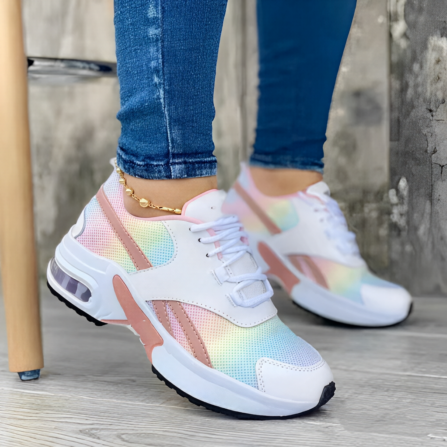 Elise - Casual Shoes with Profile Sole