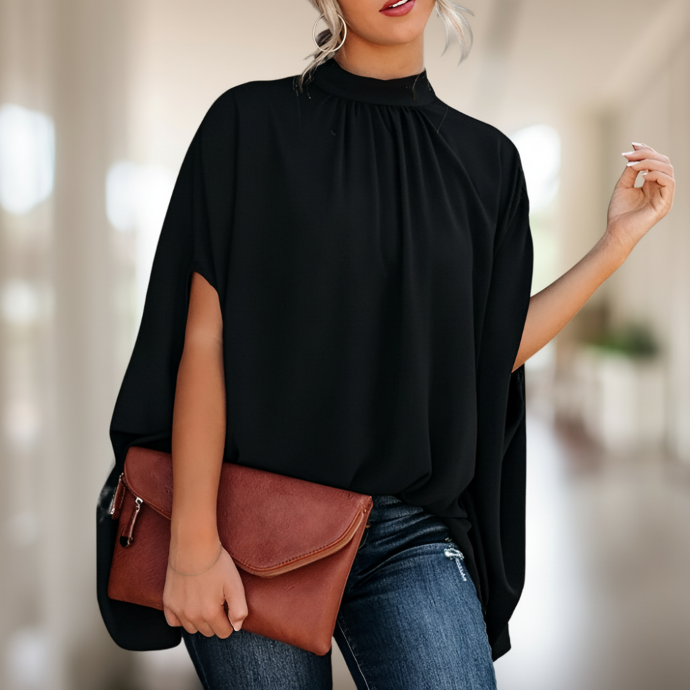 Sienna - Oversized Blouse with Pattern
