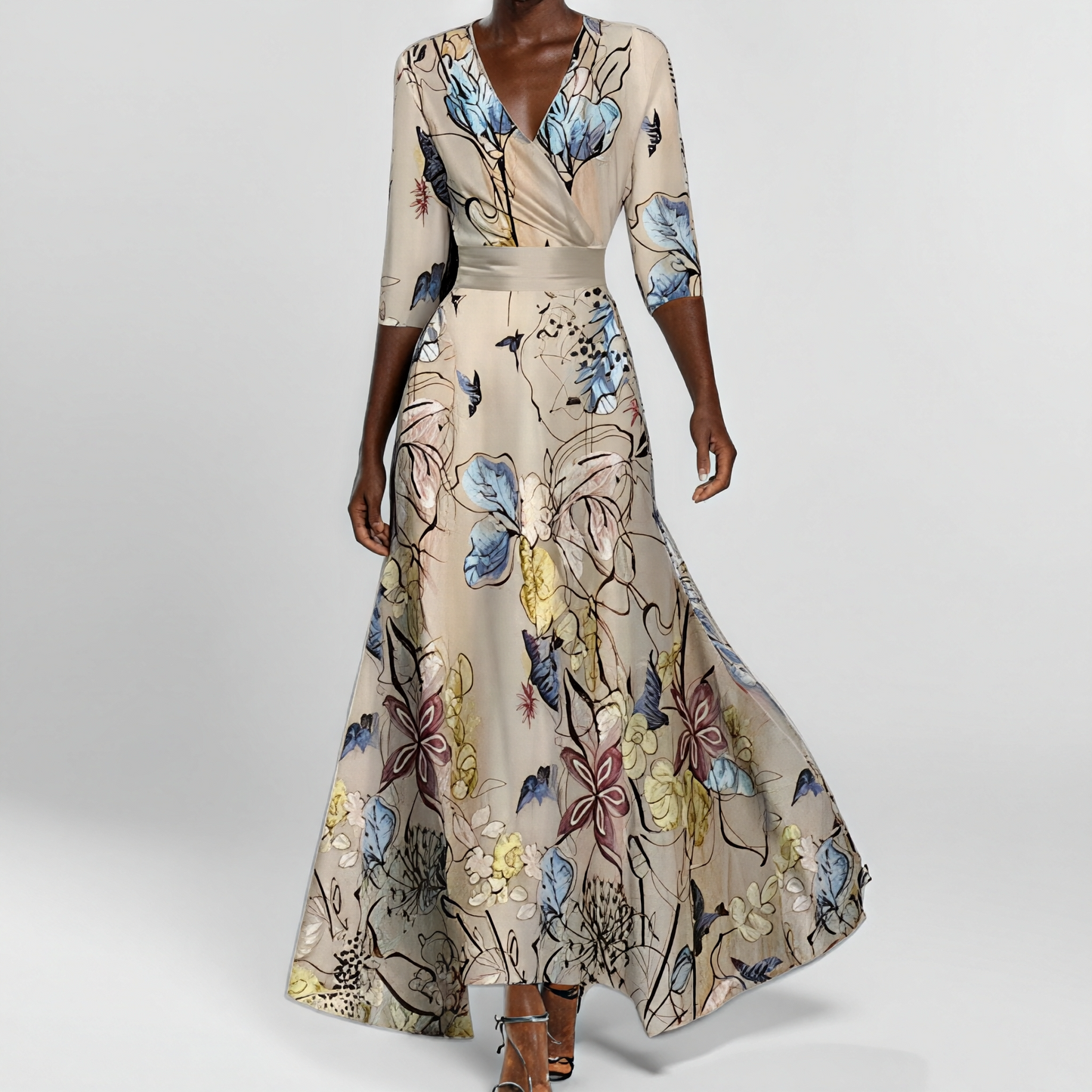 Dolores - Women's dress with a pattern