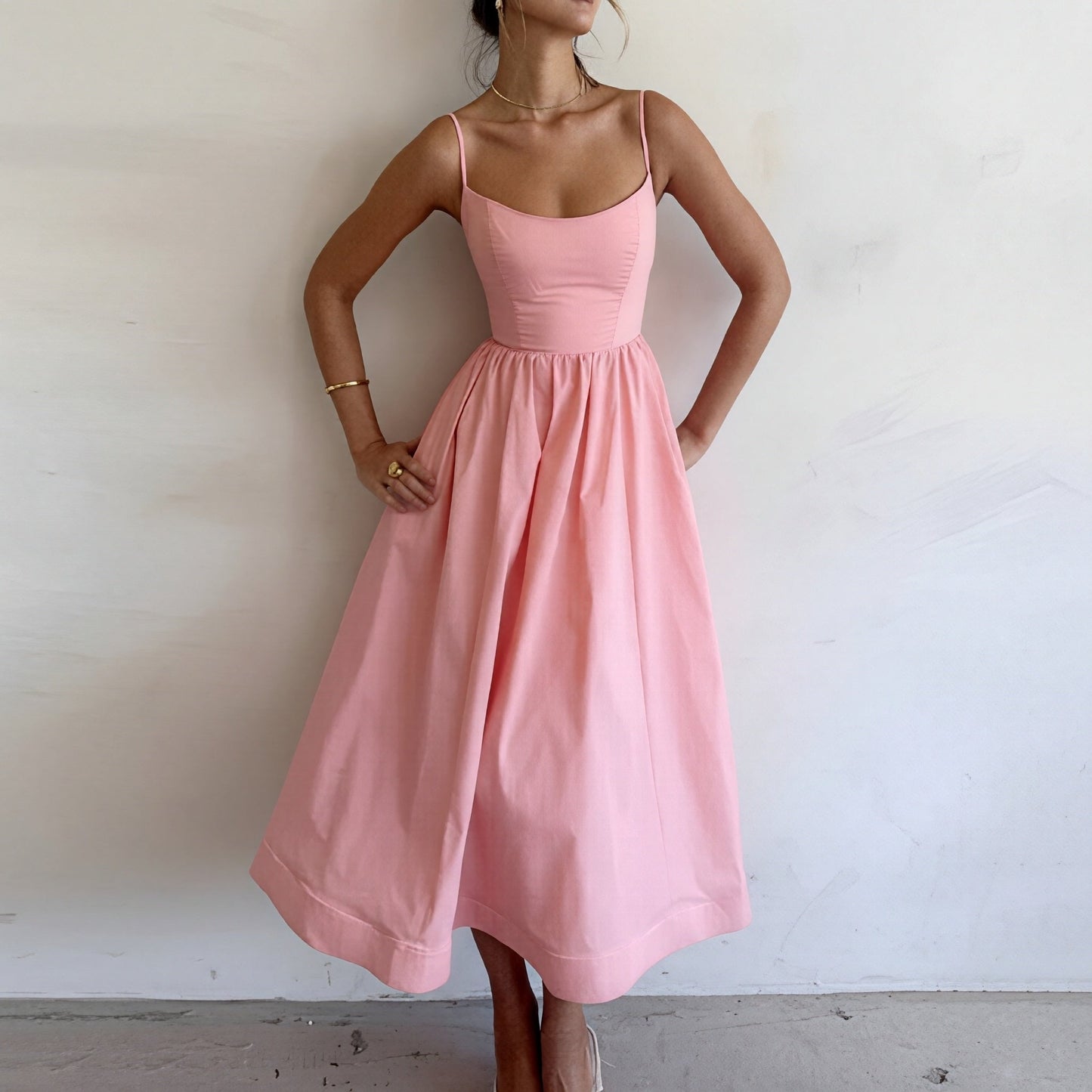 Fabiana - Summer dress with a flared bottom