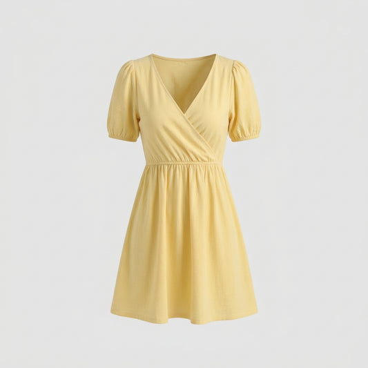 Yellow Cotton Dress